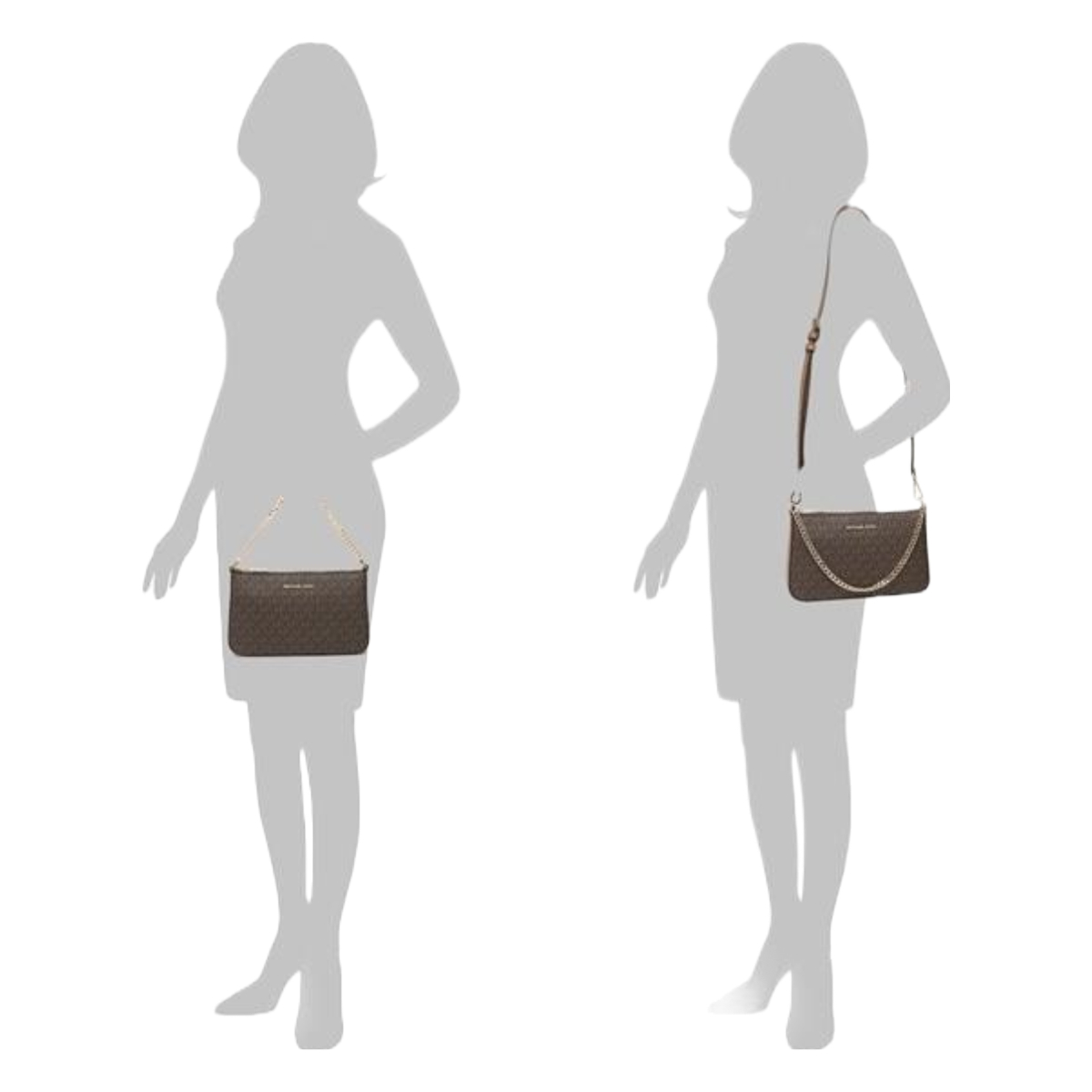 Foto 4 | Bolsa Michael Kors Jet Set Travel Zip Pouchette 35h1gtvu6b Café