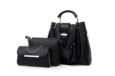 Foto 6 | Set 3 Bolsas Bandolera Funbu Cosmetiquera/Cartera /Borla para Mujer