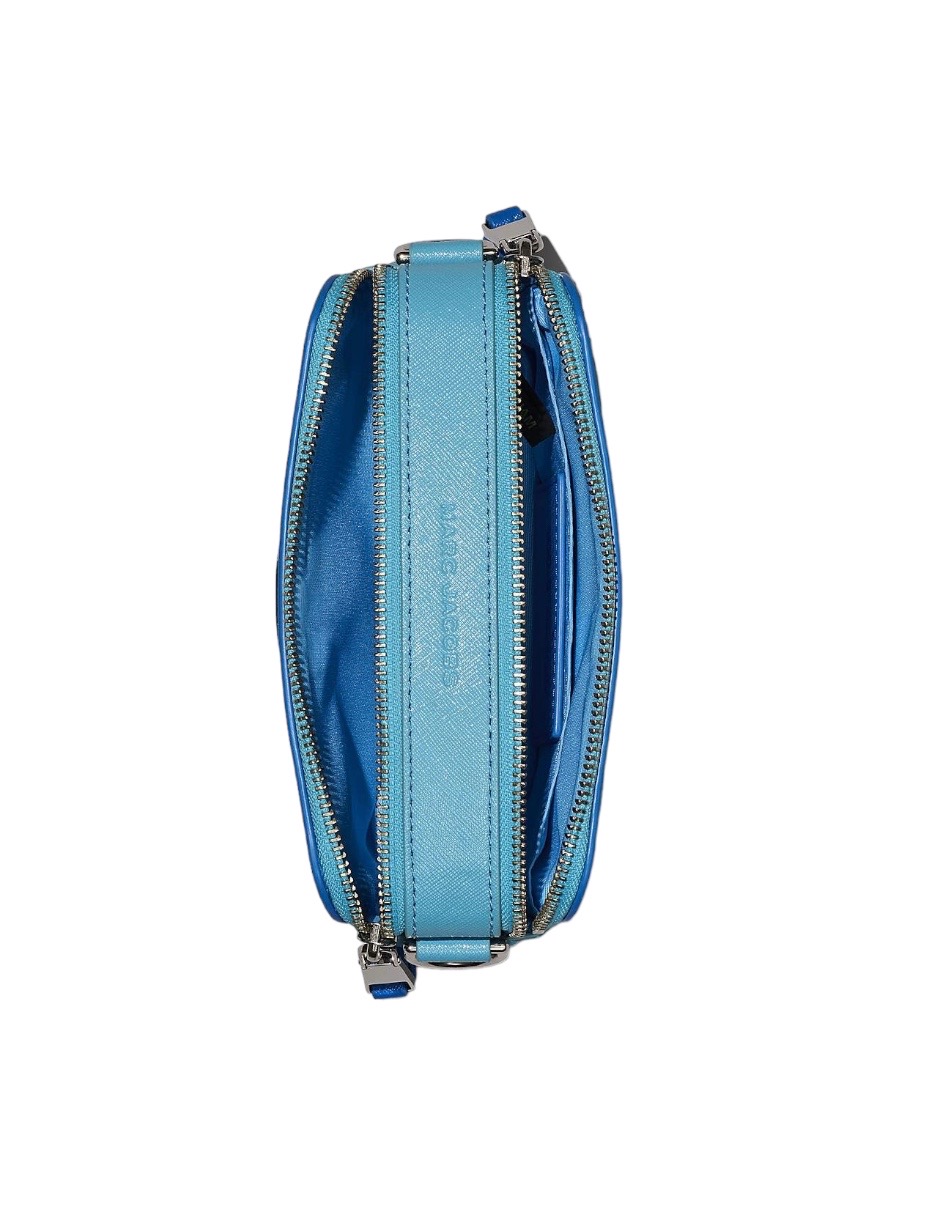 Foto 4 pulgar | The Striped Snapshot Marc Jacobs Blue Bag
