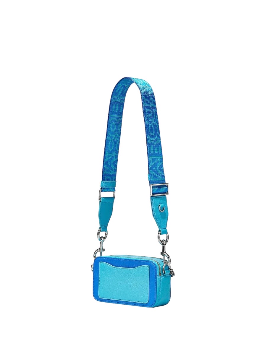 Foto 5 pulgar | The Striped Snapshot Marc Jacobs Blue Bag