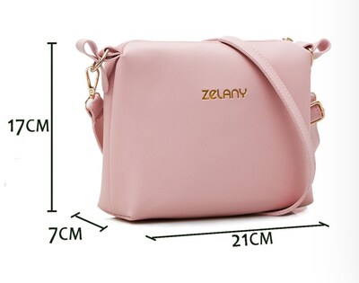 Foto 3 | Set 3 Bolsas Zelany Rosa