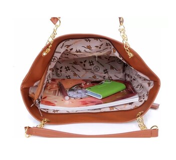 Foto 3 | Bolso Belug Multicolor de Gran Capacidad