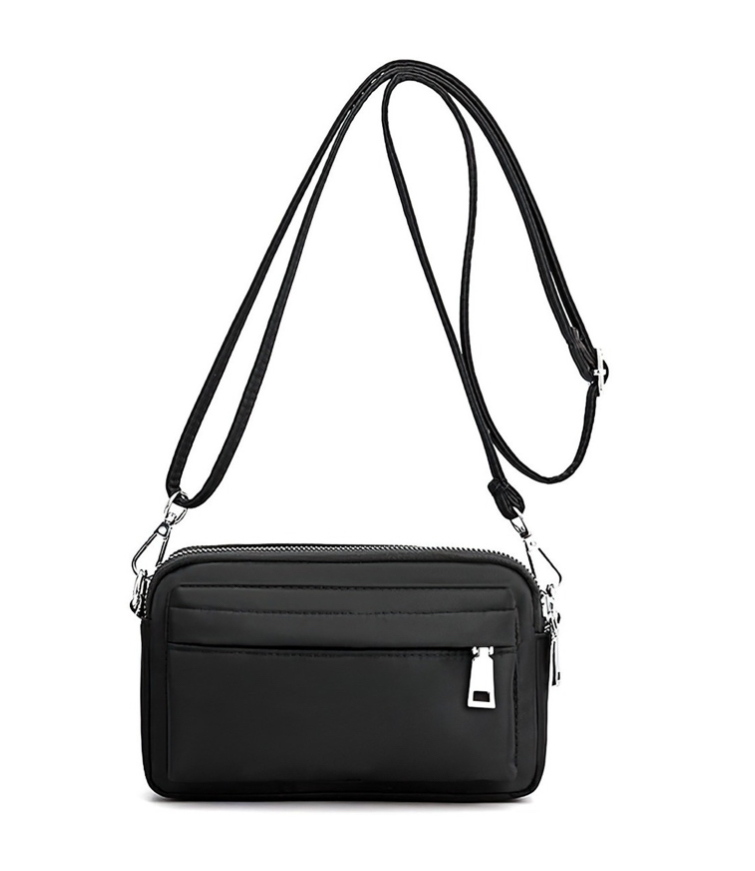 Bolsa de Hombro Funbu color Negro para Mujer
