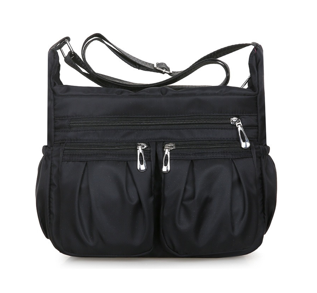 Bolsa Funbu Impermeable color Negro para Mujer