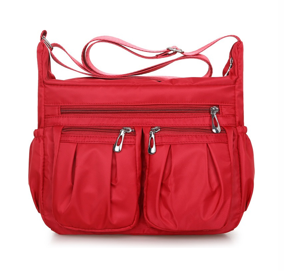 Bolsa Funbu Impermeable color Rojo para Mujer