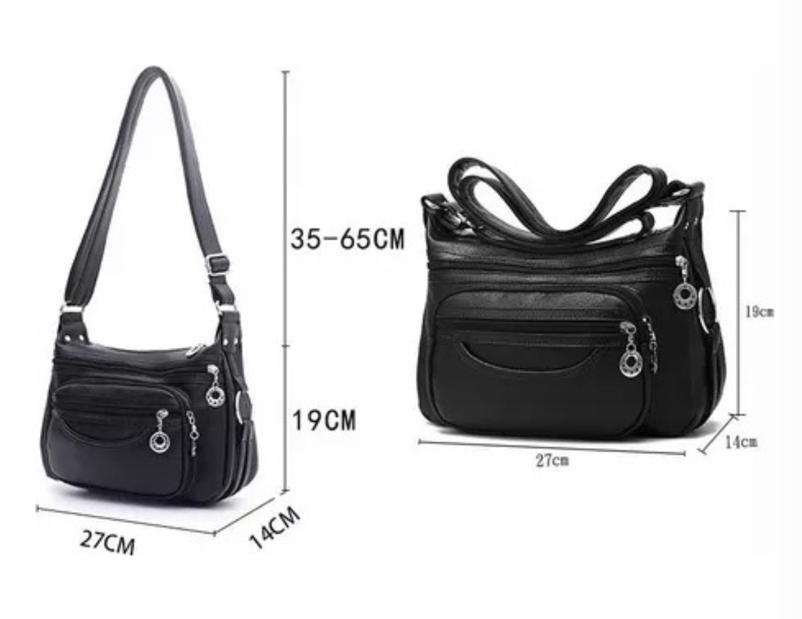 Foto 3 | Bolsa Bandolera Funbu color Café para Mujer
