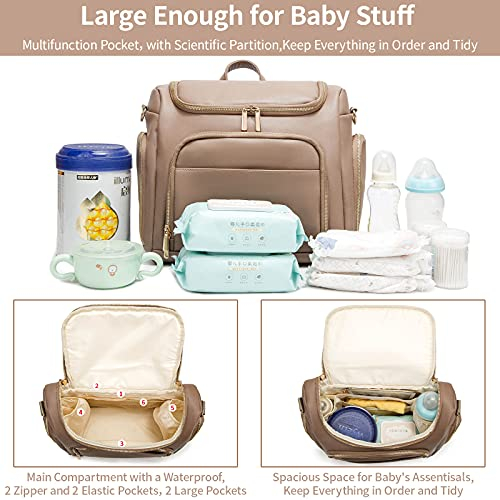 Foto 4 pulgar | Venta Internacional - Bolso de Viaje 5 en 1 con Cambiador color Beige