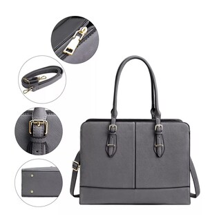 Foto 4 | Bolsa Lab.G color Gris para Mujer