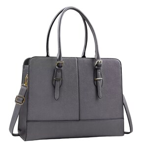 Foto 1 | Bolsa Belug para Laptop 15.6" color Gris para Mujer
