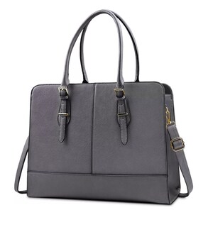 Foto 2 | Bolsa Belug para Laptop 15.6" color Gris para Mujer