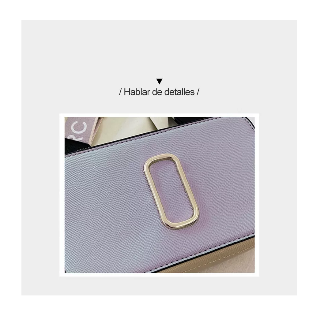 Foto 2 | Bolsa Bandolera Lab.G color Gris para Mujer