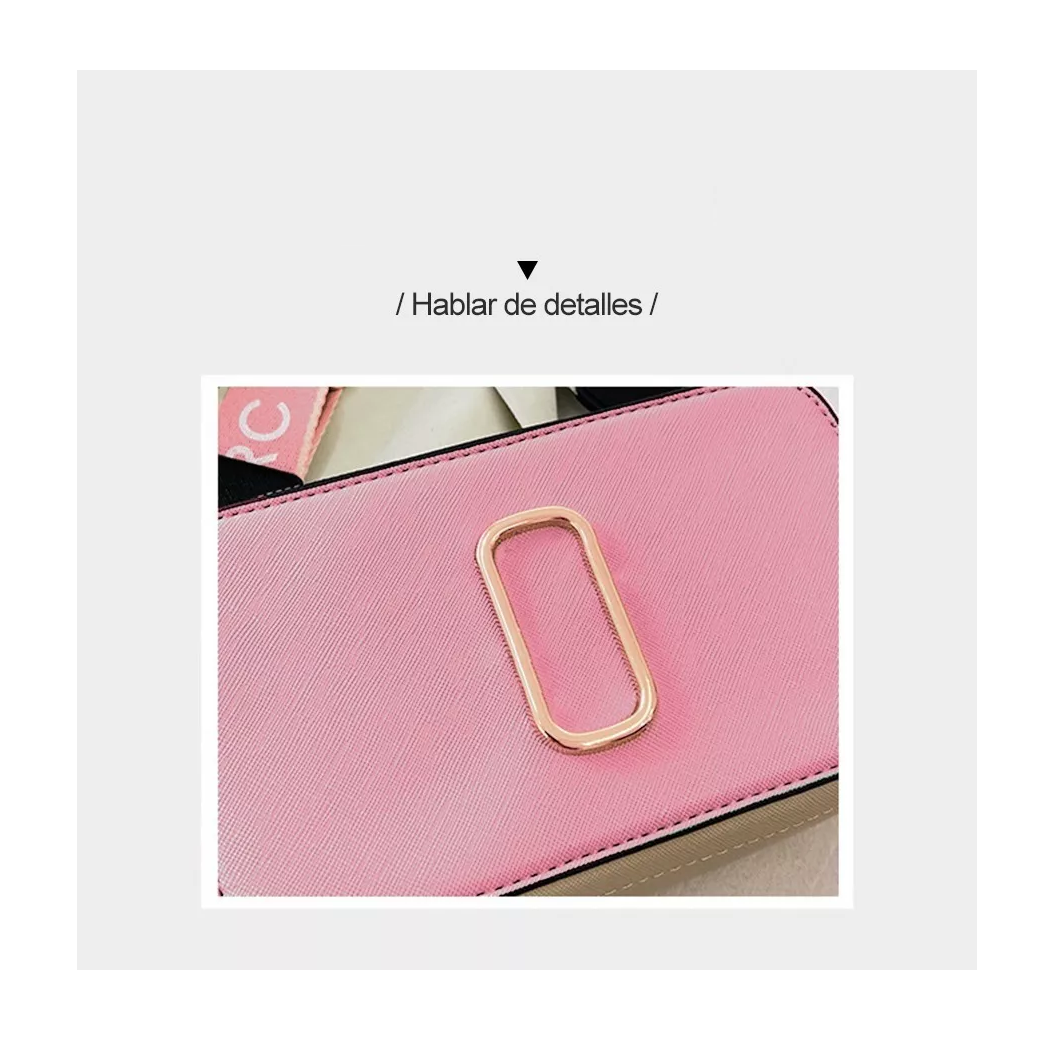 Foto 3 pulgar | Bandolera Rosa para Mujer