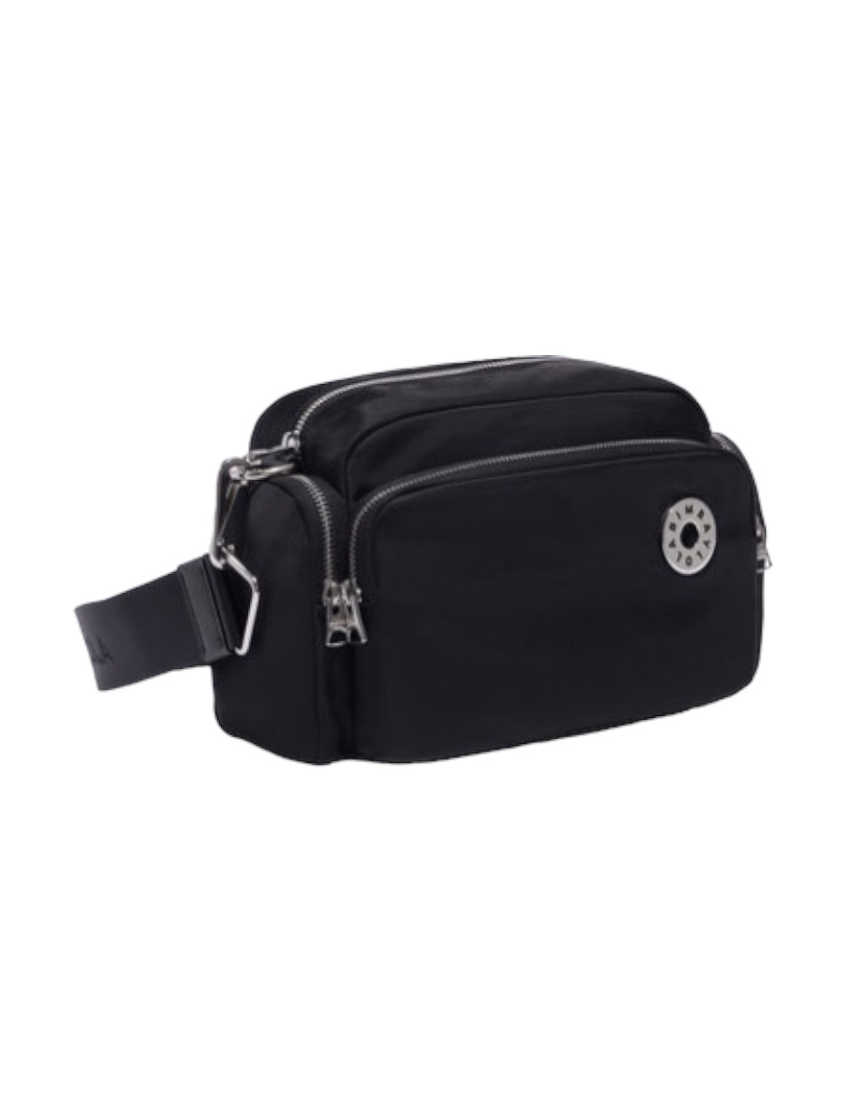 Foto 1 | Bolsa Bandolera Bimba Y Lola M Negro Logo Chimo
