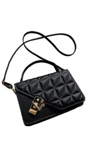 Foto 1 | Bolso Bandolera de Moda Negra para Mujer