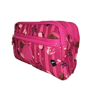 Foto 2 | Bolsa Polo Guy De 4 Cierres Rosa para Dama