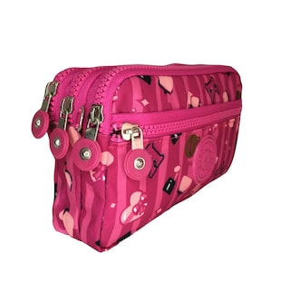 Foto 3 | Bolsa Polo Guy De 4 Cierres Rosa para Dama