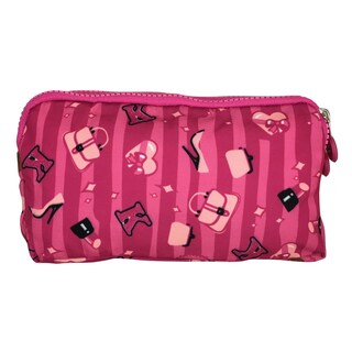 Foto 4 | Bolsa Polo Guy De 4 Cierres Rosa para Dama