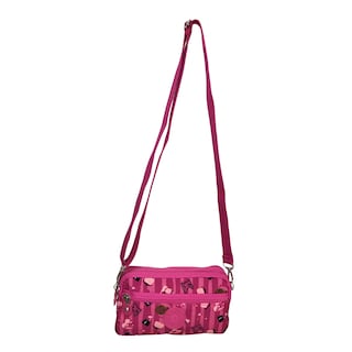 Foto 5 | Bolsa Polo Guy De 4 Cierres Rosa para Dama