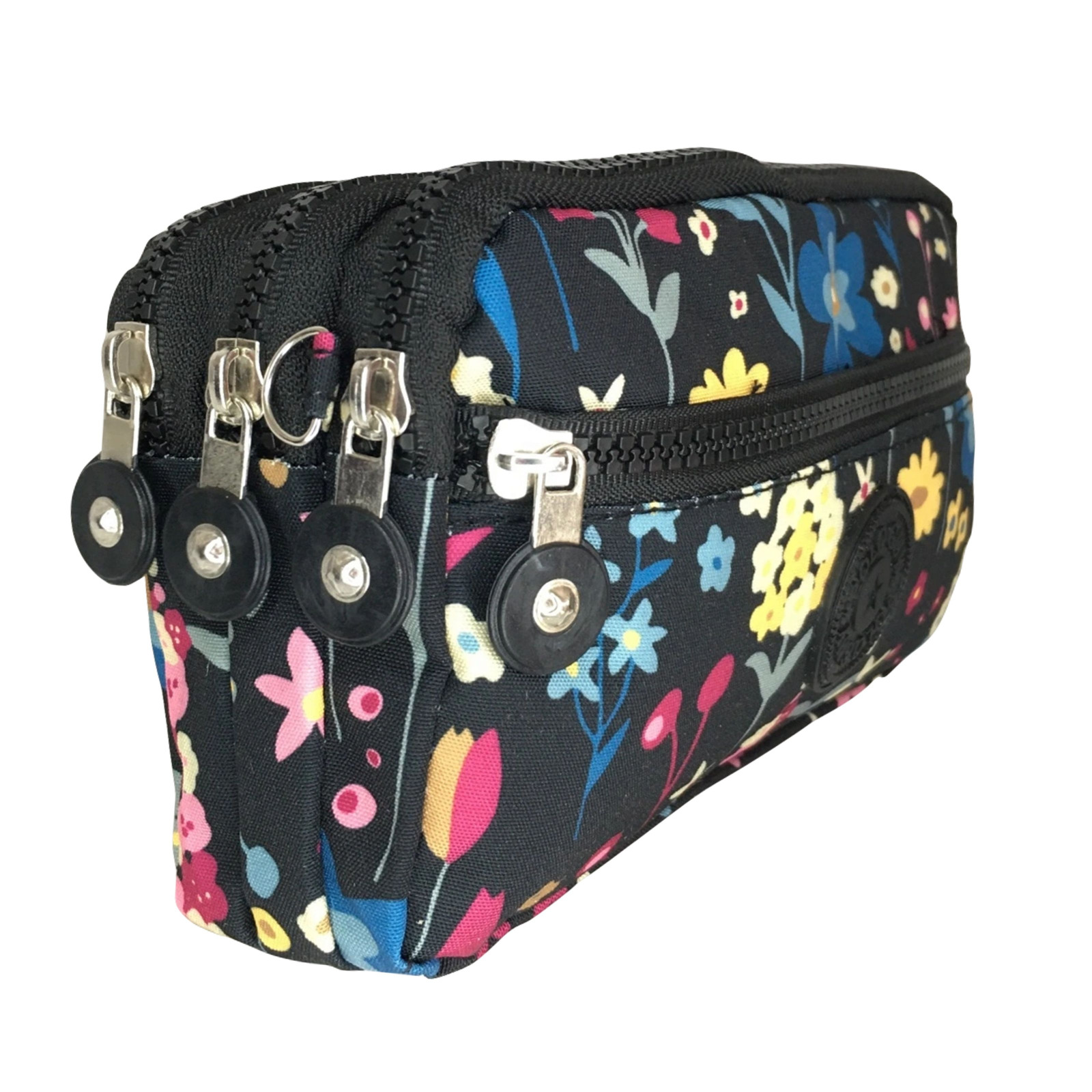 Foto 4 pulgar | Bolsa Polo Guy de 4 Cierres para Dama Negro