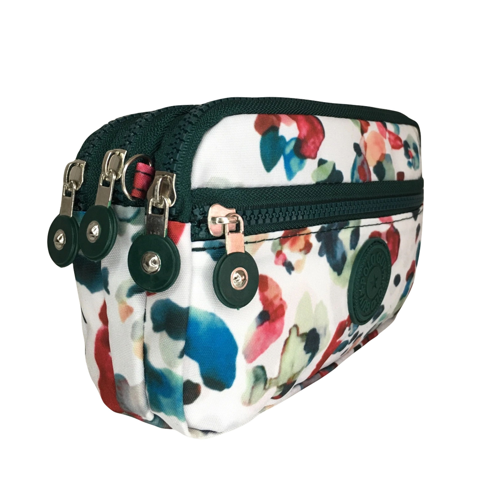 Foto 3 | Bolsa Polo Guy de 4 Cierres para Dama Blanco