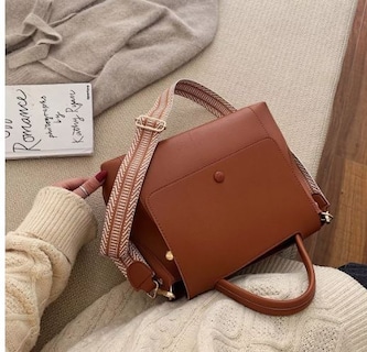 Foto 3 | Bolsa Bandolera Wünd Café para Mujer