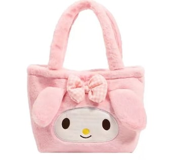 Foto 1 | Bolsa De Felpa Rosa