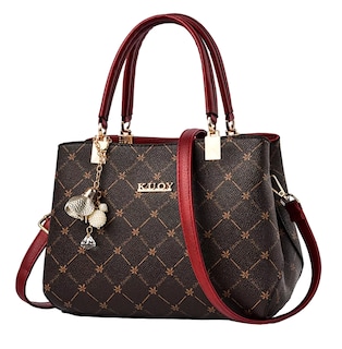 Foto 1 | Bolsa Bandolera Belug Marrón para Mujer