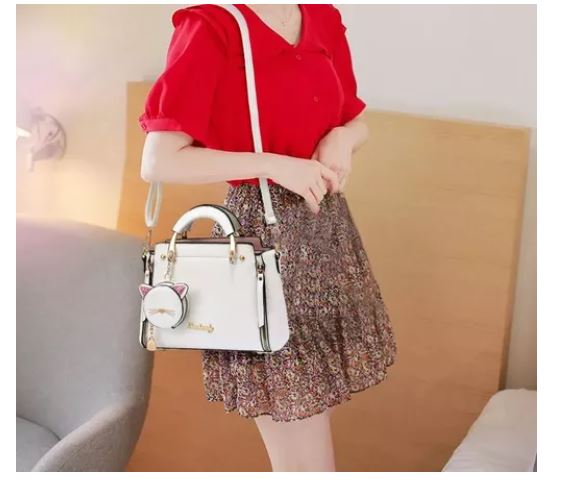 Foto 3 | Bolso Wünd Blanco para Mujer