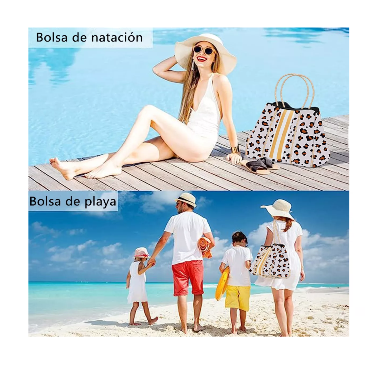 Foto 6 pulgar | Bolsas y Cosmetiquera Belug Estampadas