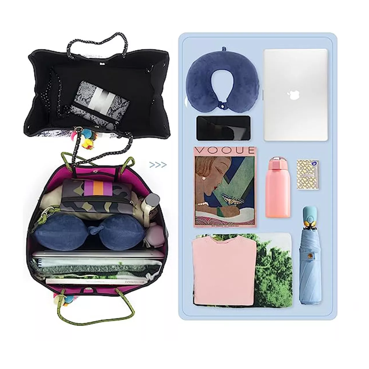 Foto 7 pulgar | Bolsas y Cosmetiquera Belug Estampadas