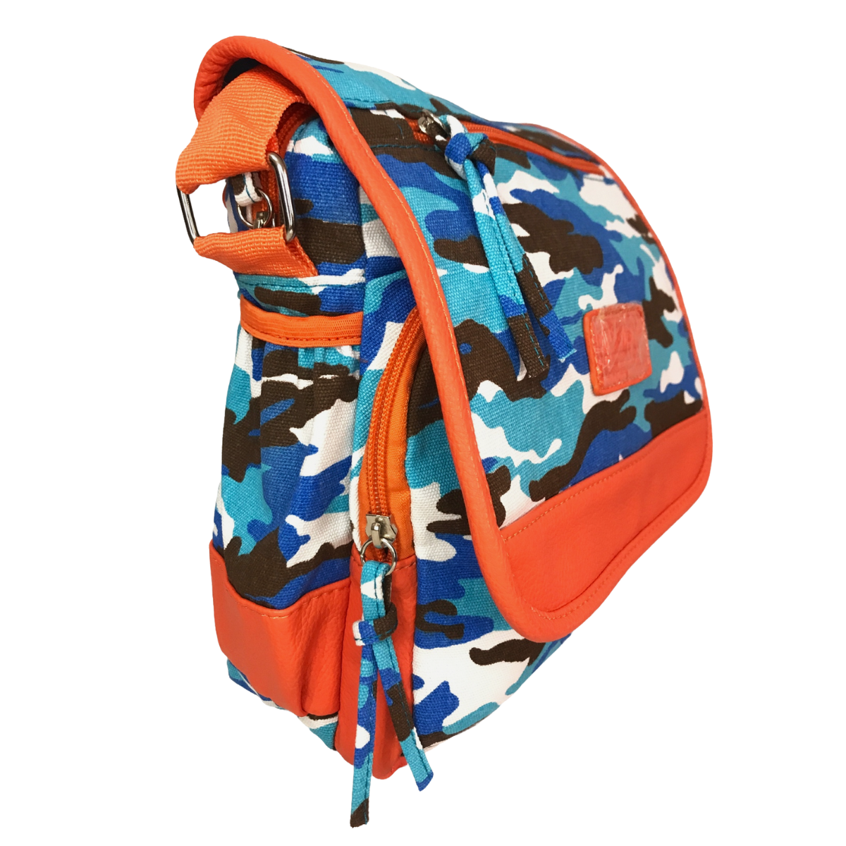 Foto 4 pulgar | Bolso Para Dama Golden Star Camuflajeado Naranja