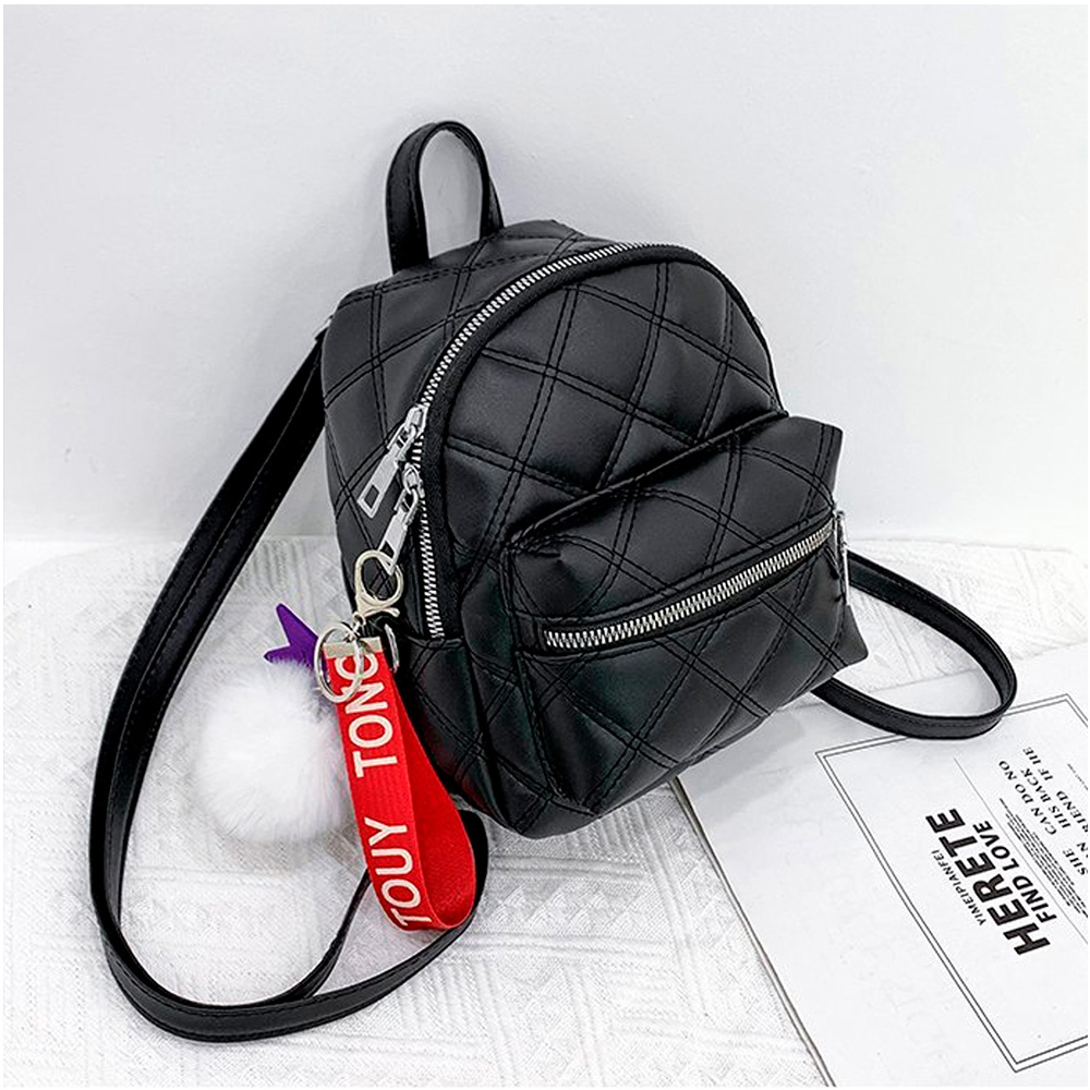 Foto 6 pulgar | Bolso Bandolera Mochila De Moda Multifuncional Casual Negro