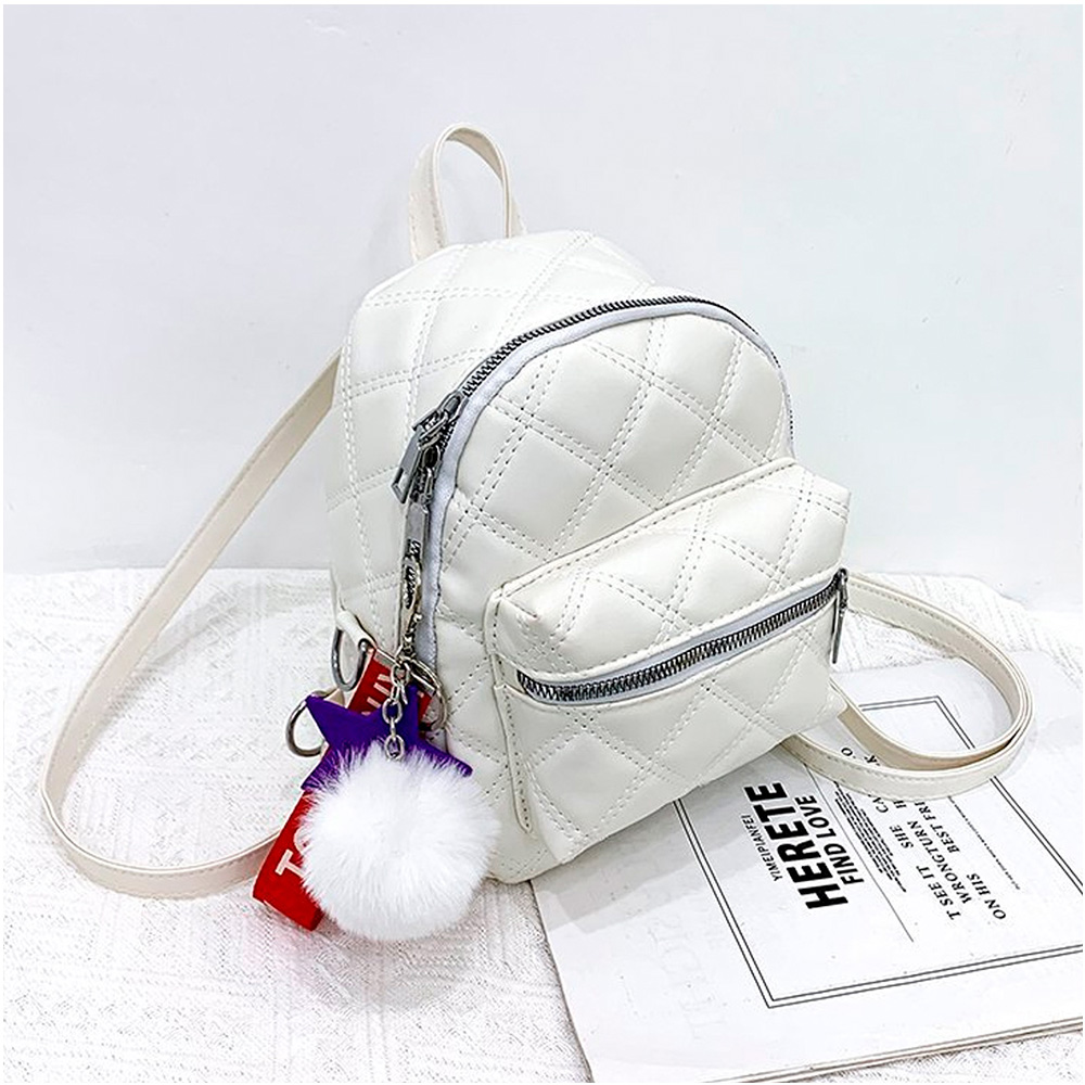 Foto 6 pulgar | Bolso Bandolera Mochila Shendy Vendy De Moda Multifuncional Casual Blanco