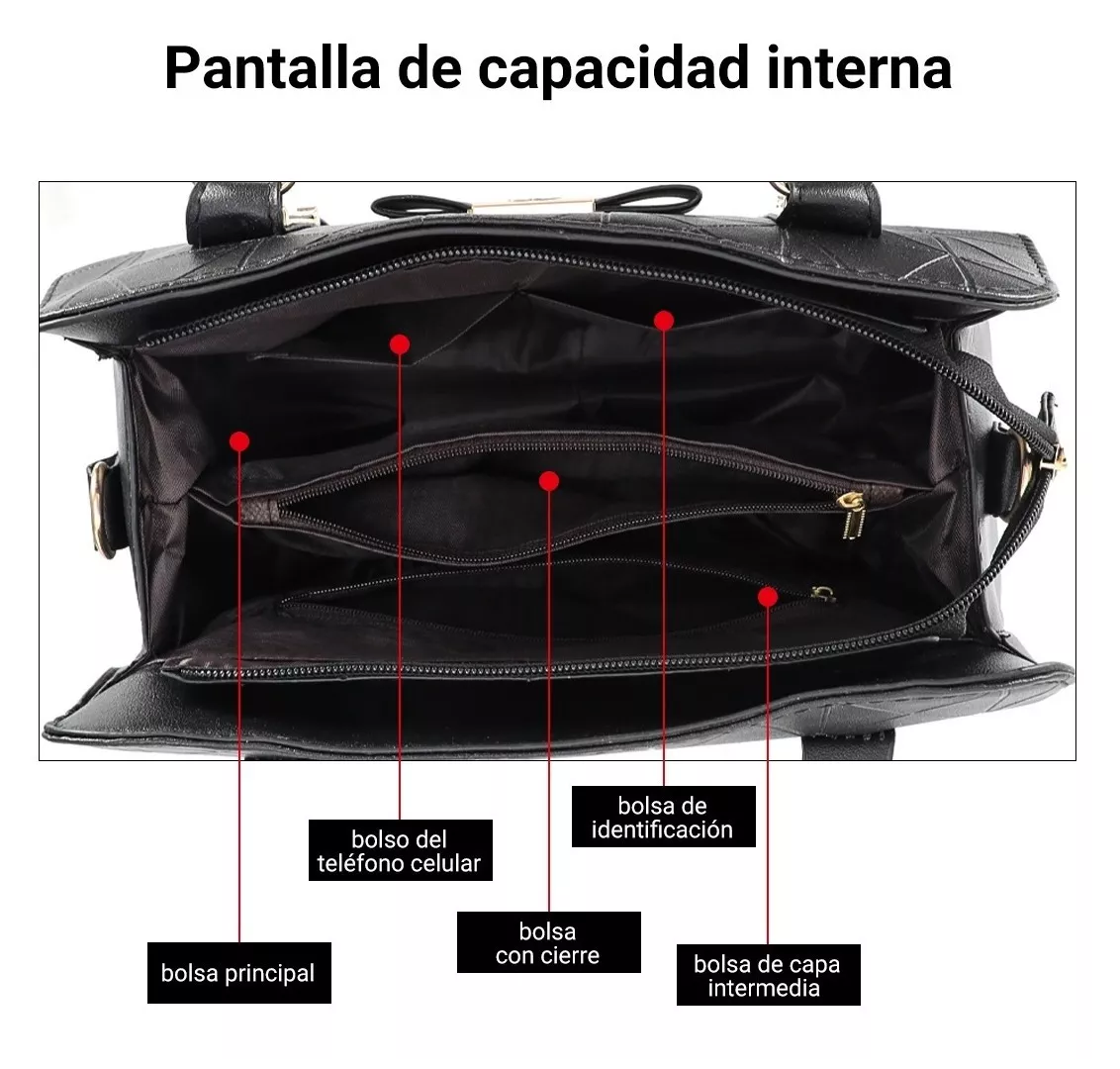 Foto 5 pulgar | Bolso de Mano Chanel Negro para Mujer