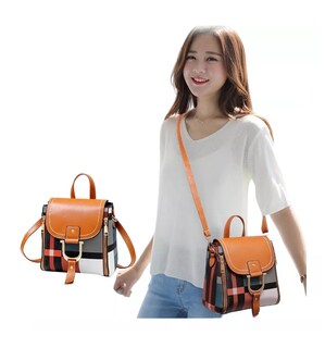 Foto 3 | Mochila Belug para Mujer a Cuadros