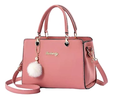 Foto 1 | Bolsa Bandolera Belug Rosa para Mujer