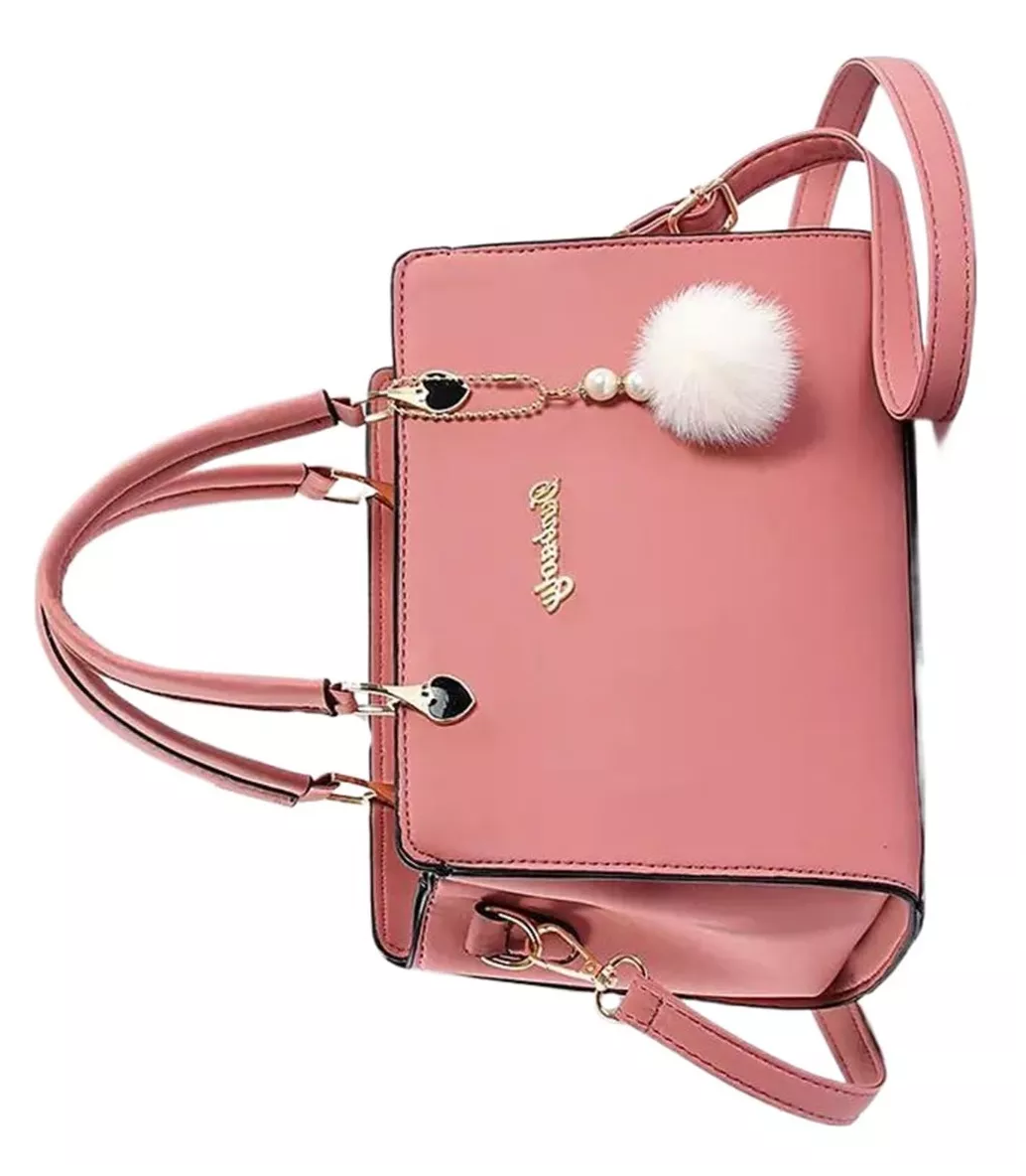 Foto 5 pulgar | Bolsa Bandolera Belug Rosa para Mujer