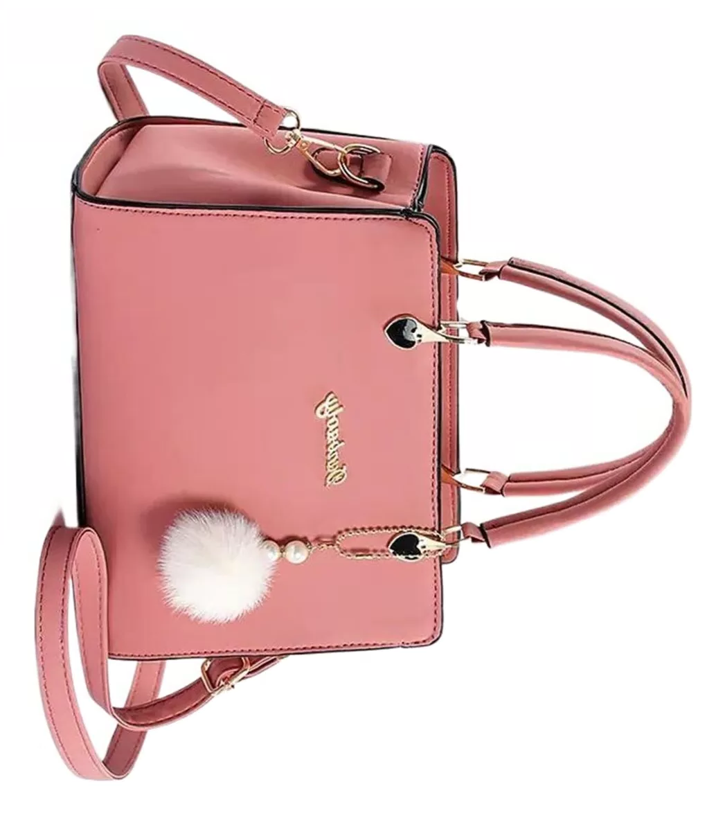 Foto 6 pulgar | Bolsa Bandolera Belug Rosa para Mujer