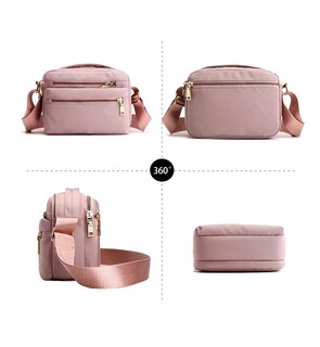 Foto 3 | Bolsa Belug Rosa para Mujer