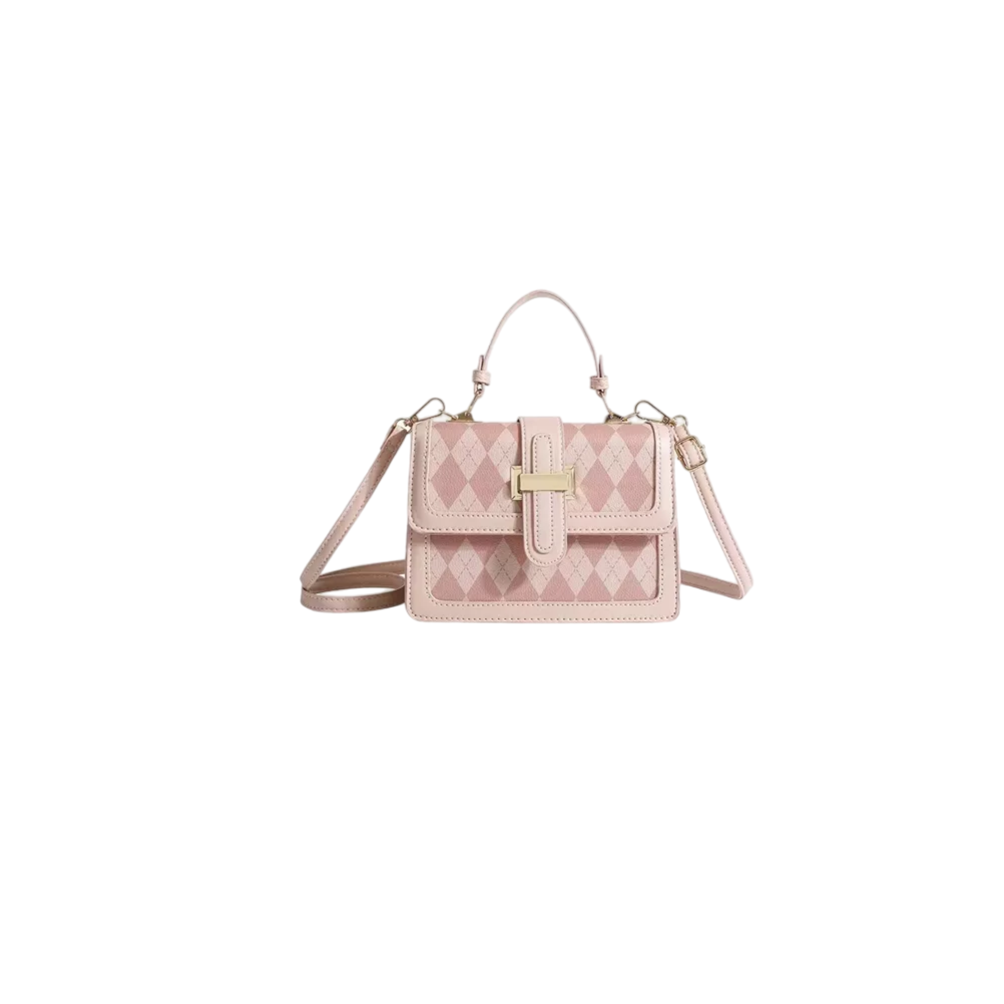 Foto 2 pulgar | Bolsa Bandolera de Hombro Belug Rosa para Mujer
