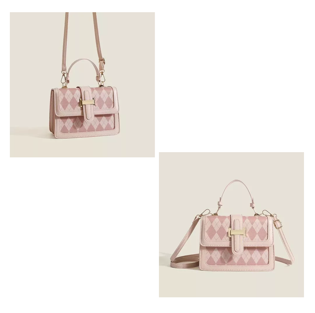 Foto 3 pulgar | Bolsa Bandolera de Hombro Belug Rosa para Mujer