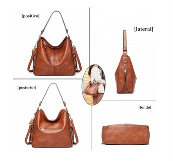 Foto 3 | Set 2 Bolsas De Mano Púrpura