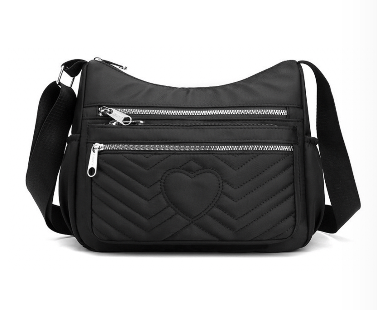 Bolsa Bandolera Negra para Mujer