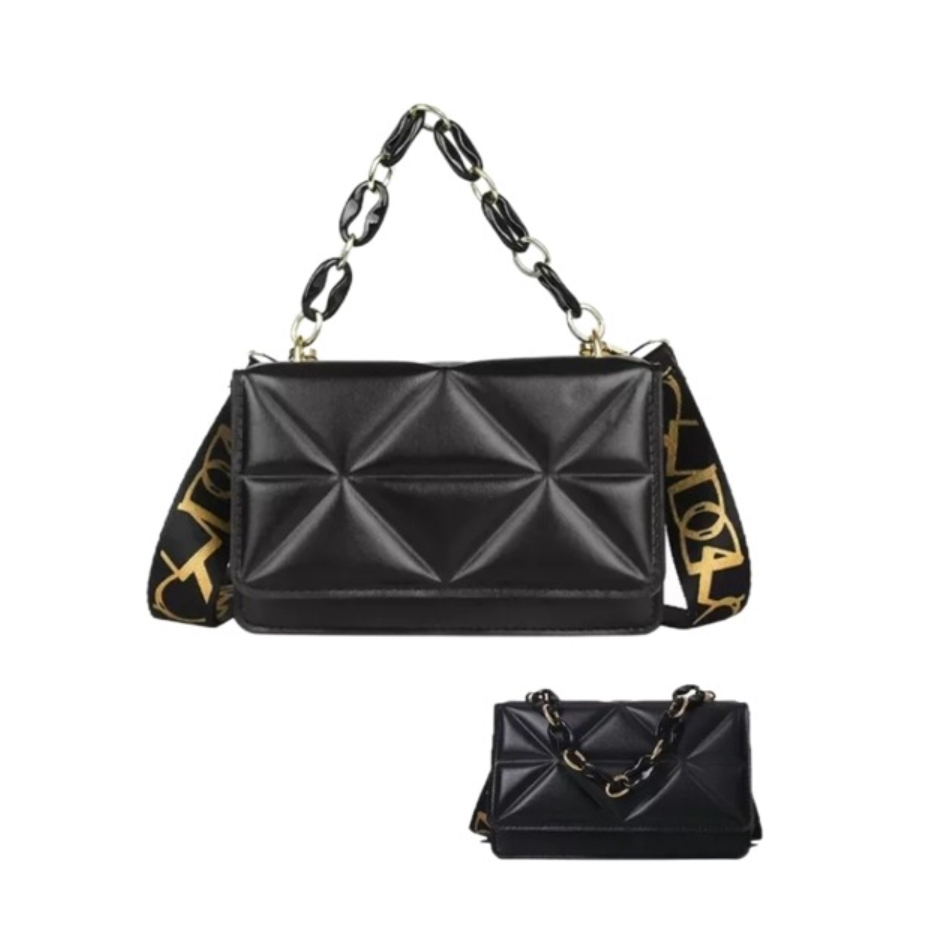 Cartera Crossbody Negra