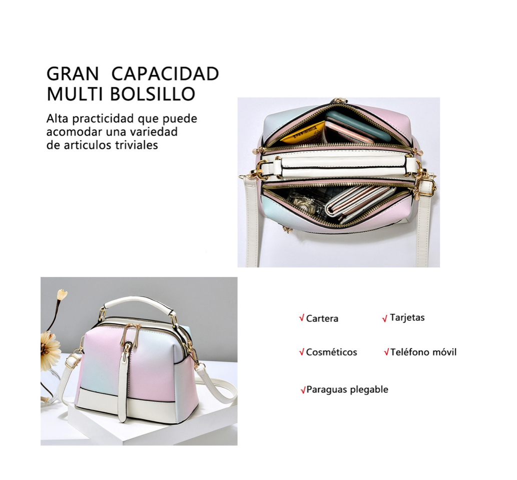 Foto 4 pulgar | Bolsa Bandolera Negra