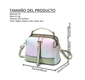Foto 2 | Bolsa Bandolera Azul