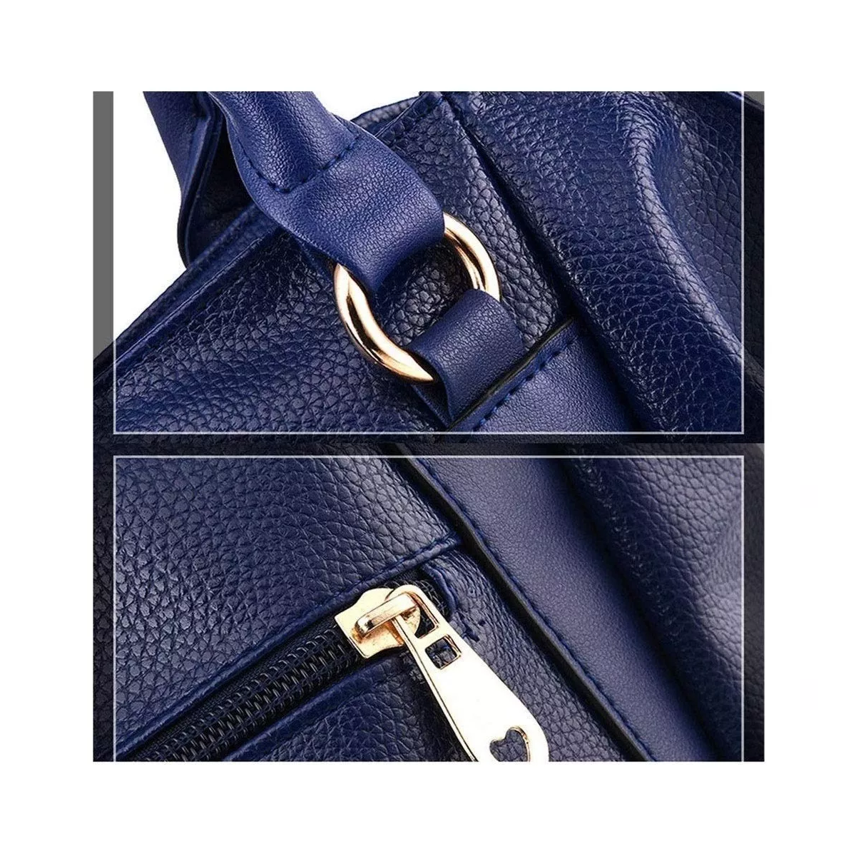 Foto 4 pulgar | Bolsa Bandolera Casual Marrón para Mujer