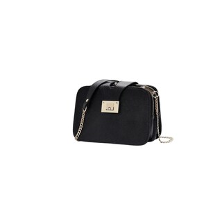 Foto 1 | Bolsa Bandolera con Hebilla Metálica Negra