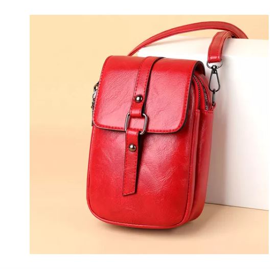 Foto 4 pulgar | Cartera Bandolera Wünd Roja