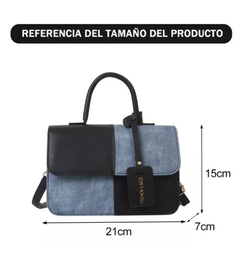 Foto 4 pulgar | Bolsa Wünd Azul para Mujer